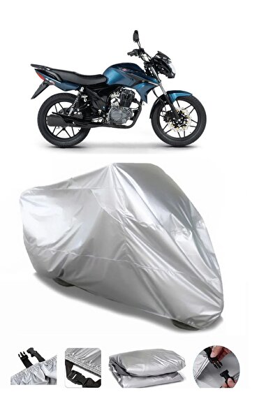 CoverPlus Rks 125R علامة تجارية رمادية مقاومة للماء للدراجات النارية