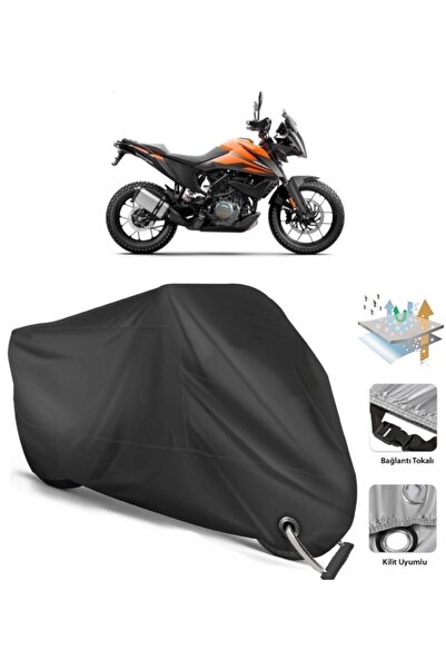 CoverPlus Ktm 390 Adventure Motor Brandası Arka Çanta Uyumlu (bağlantı, Kilit...