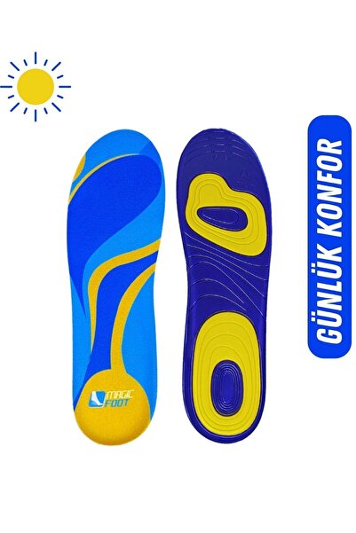 MagicFoot GelStep Günlük Yürüyüş Tabanlığı- Ortopedik tabanlık - Koşu, Spor, ...