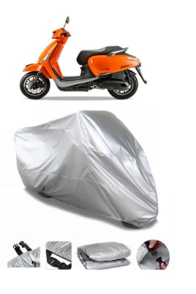 CoverPlus Kymco Like S 125 علامة تجارية رمادية مقاومة للماء للدراجات النارية