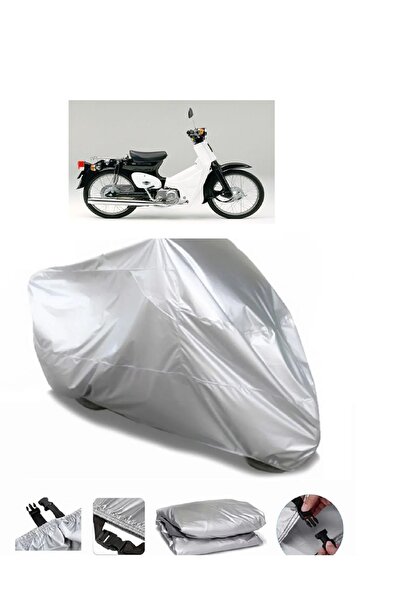 CoverPlus ماركة هوندا C70 سوبر كوبجراي مقاومة للماء للدراجات النارية