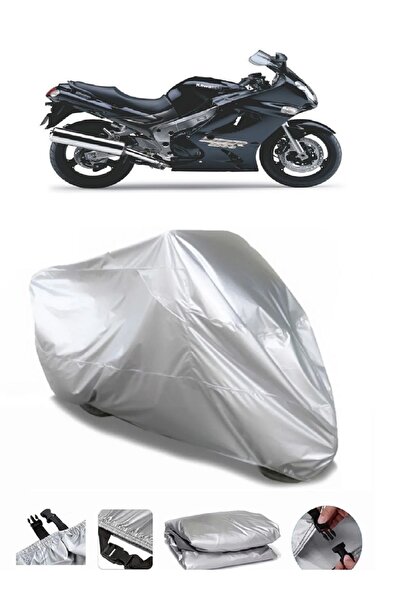 CoverPlus Kawasaki ZZR 1200 GRAY WATERPROOF MOTORCYCLE BRAND