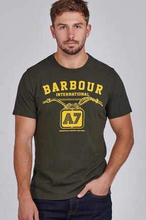 T shirt barbour sales