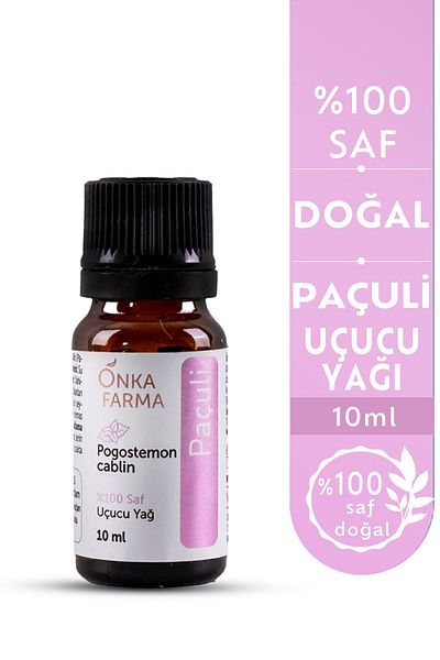 OnkaFarma Onka Farma - 100% Pure Patchouli Essential Oil 10 ml