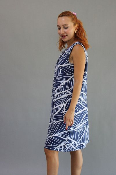ASC SUN Cotton Midi Dress - Printed Design