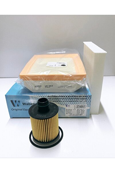 Genel Markalar Fiat Egea 1.3 - 1.6 Euro 6 Bakım Seti 3 lü  Uyumlu