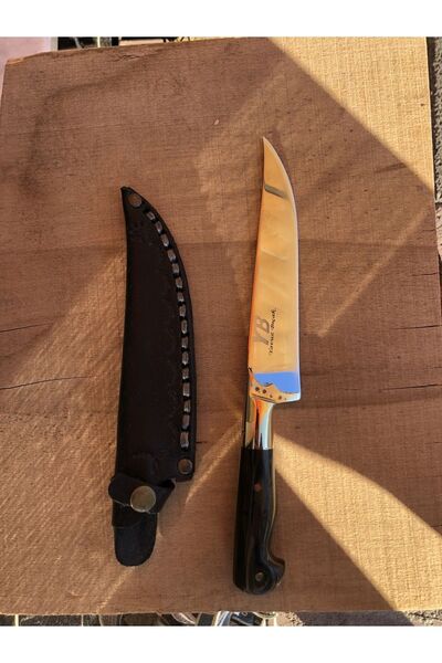UÇAN KARDEŞLER DEMİRCİLİK El Yapımı Mutfak Bıçağı No 2 (KINILI)isim Yazılır