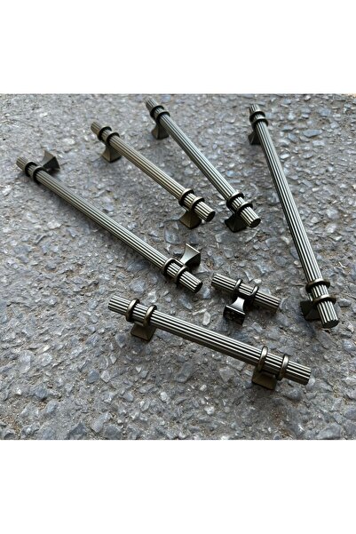 ARON 588-224MM (MAT BRONZ) KULP TV ÜNİTE KONSOL KOMİDİN ŞİFONYER ÇEKMECE DOLAP KAPAK KULPU 22,4CM