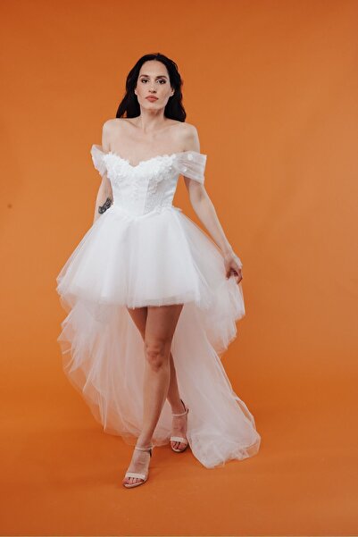 bride in love Korsajlı Beden Gelinlik