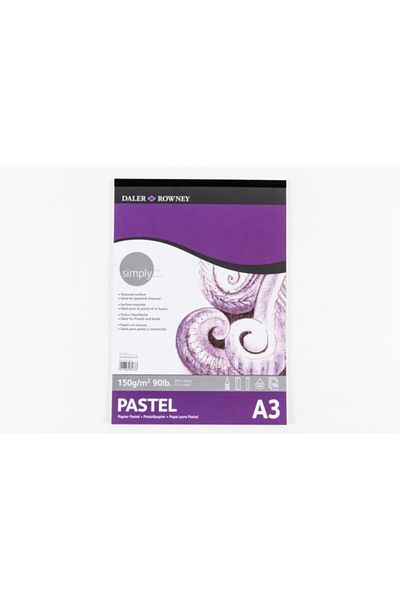 Daler Rowney Simply Pastel Pad A3 16 Sheets 150gsm