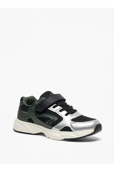 Oaklan by Shoexpress Panelled Sneakers with Hook and Loop Closure
