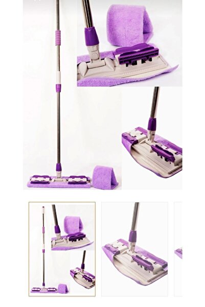 LeesHome Sihirli Mop Temizlik Seti, Istediğin Bezi Tak, Yer Duvar Tavan Mopu ...