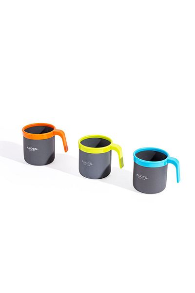 Alocs Camping and Travel Cup 400ml Orange