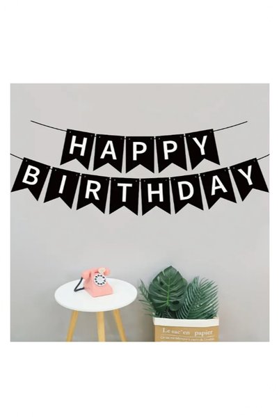 BİDOLUMUTLULUK Happy Bırthday Banner Doğum Günü Kutlama Parti Eğlence