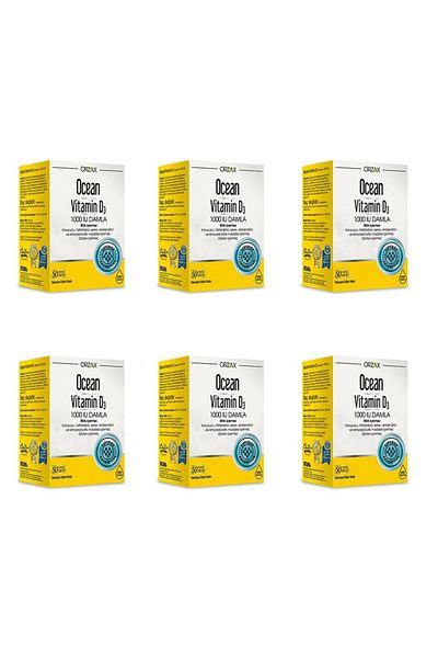 Ocean Vitamin D3 - 1000 Iu X 6