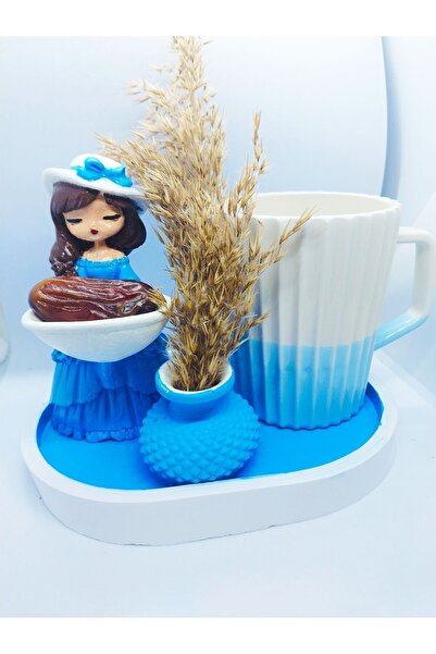 Handmade Sunum seti fincan set tek kisilik set lokumcu set anneler günü set