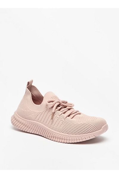 Oaklan by Shoexpress Mesh Detail Sports Shoes with Lace-Up Closure