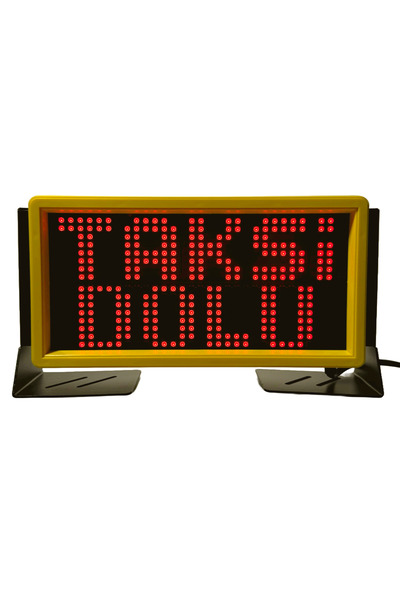 YurtElektronik Ukome Onaylı Akıllı Taksi Tepe Lambası (İSTANBUL IÇİN)