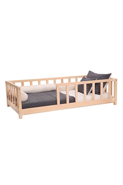 Kukka Kft5001 Yatak Örtüsü– Wild Grey - 80x160 Yataklar Için %100 Pamuk Oeko-...