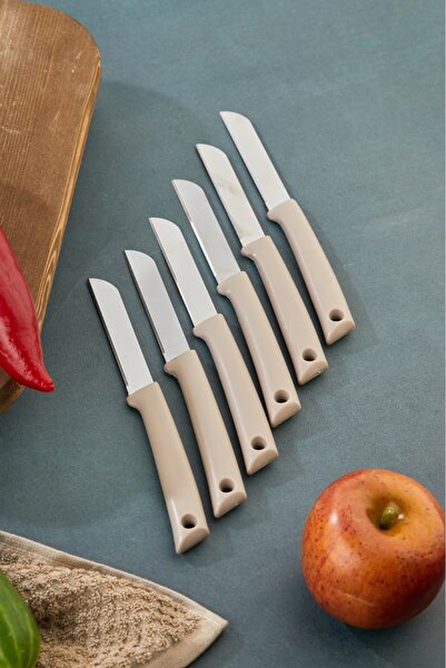 Cooker Özel Seri Paslanmaz Çelik 19,5 cm 6'lı Meyve Bıçağı