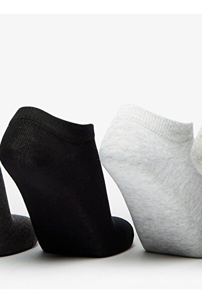 Duchini Shoemart Solid Ankle Length Socks - Set of 5