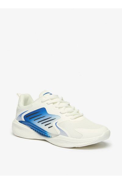 Dash Colourblock Sports Shoes with Lace-Up Closure
