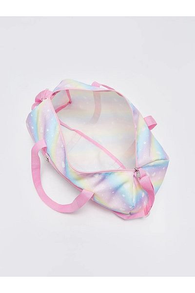 LC Waikiki Geantă sport pentru fete cu imprimeu Lcw Accessories