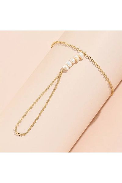 Pearl Jewelry Real Pearl Finger Bracelet