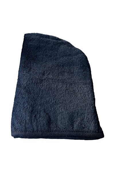 ASEV HOME منشفة شعر بونيه قطن أسود