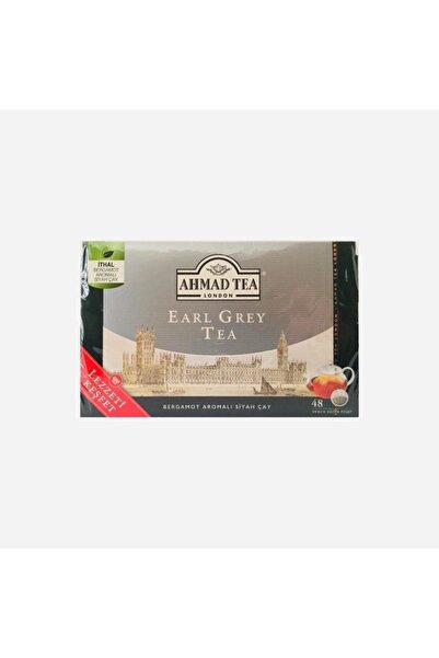 Ahmad Tea Earl Grey 48 Demlik Süzen Poşet Çay 153g