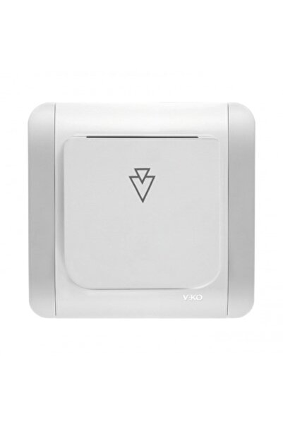 Viko Meridian Viko Kardelen Energy Saver Mekanik Anahtarlı Mekanizma (BEYAZ) ...