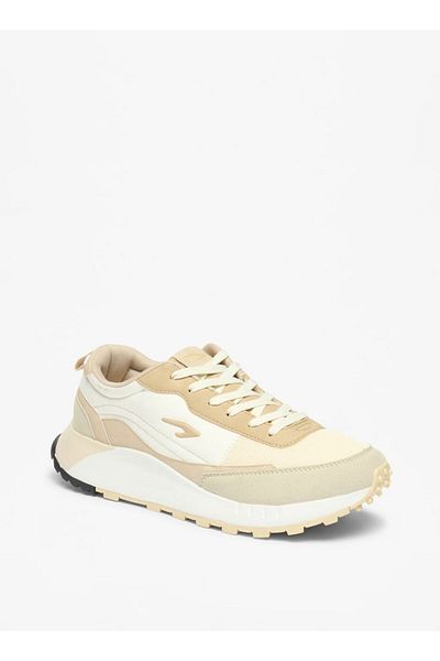 Dash Colourblock Sports Shoes with Lace-Up Closure