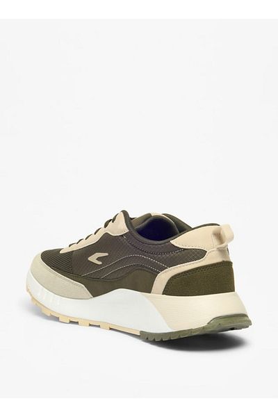 Dash Colourblock Sports Shoes with Lace-Up Closure