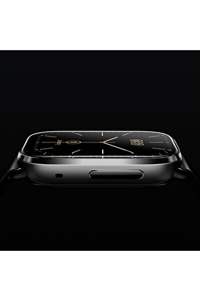 QCY Watch GS 46mm  Akıllı Saat (SESLİ GÖRÜŞME ÖZELLİKLİ) Siyah