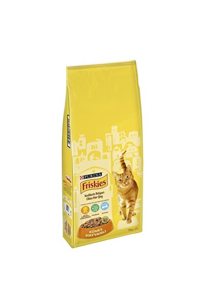 Purina Friskies Kümes Hayvanlı 15 Kg Tam Kuru Kedi Maması
