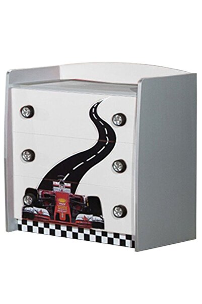 Setay Şifonyer, Formula 3 Çekmeceli Şifonyer - Beyaz