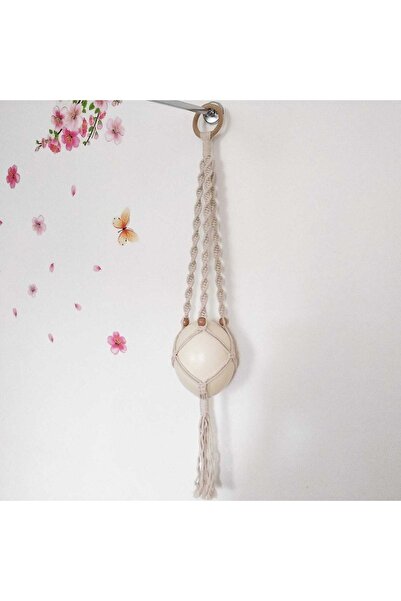 MMU Devekuşu Yumurtası Örümcek Kovucu Asma Aparatlı Deve Kuşu Yumurtası