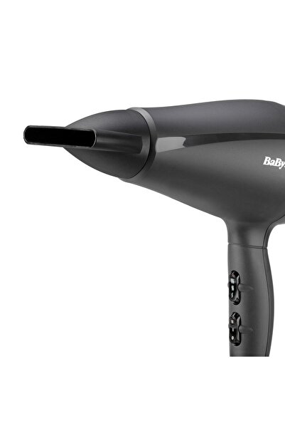 BABYLİSS Saç Kurutma Makinesi 2000W DC Motor, Yoğunlaştırıcı Başlık, 3 Kademeli Isı Ayarı, 5910E