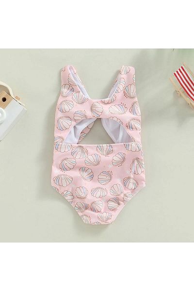 SMP Seashell Patterned Baby Swimsuit