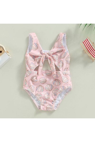 SMP Seashell Patterned Baby Swimsuit