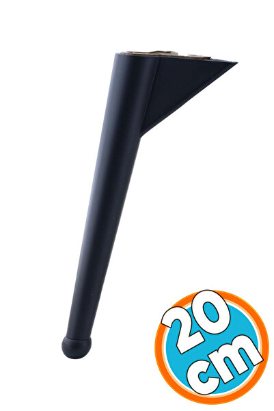 NZB Mobilya Yükseltici Kanepe Sehpa TV Ünitesi Koltuk Ayağı 20 cm Siyah Baza ...