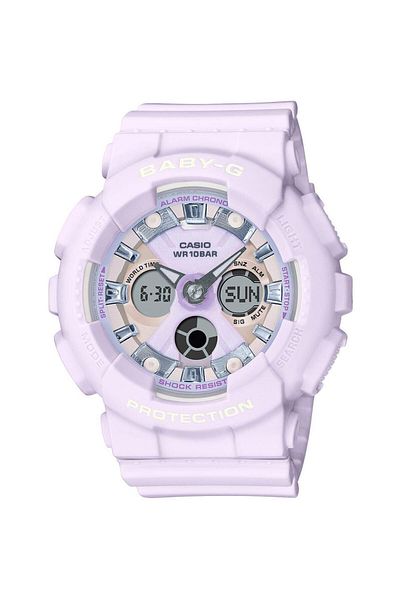Casio Baby-g Wristwatch - Ba-130wp-6adr Model