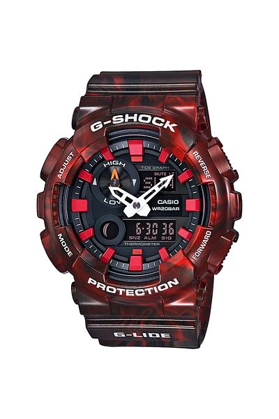 Casio ساعة يد G-Shock Gax-100mb-4adr - امتصاص الصدمات وتصميم مطرز