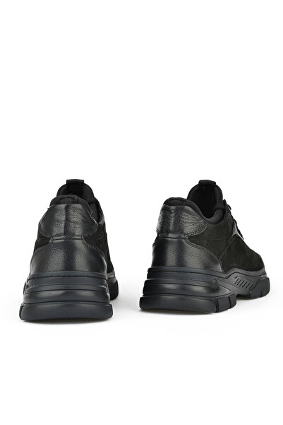 Ziya Genuine Leather Men's Shoes - 1431040 Zk2309 Black