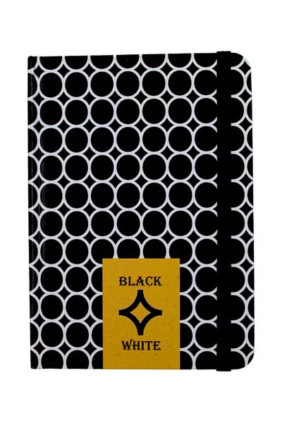 Liz Caiet negru elastic Y offset - 10x14 cm, 120 pagini, copertă rigidă, Ofsyh24