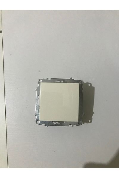 ELBİ Switch Zena Switch White Mechanism Frame Included Zena-vega