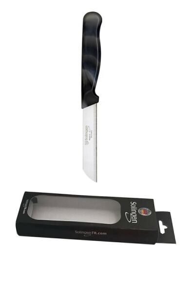 Solingen Siyah Mermer Meyve Sebze Bıçağı 1 Adet