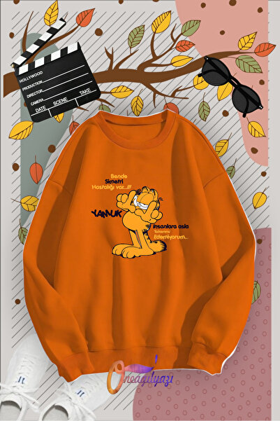 oneagılyazı Hanorac cu imprimeu cu guler rotund