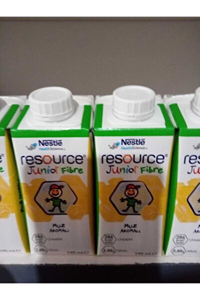 Nestle resource junior fibre muz aromalı 24 adet koli halinde