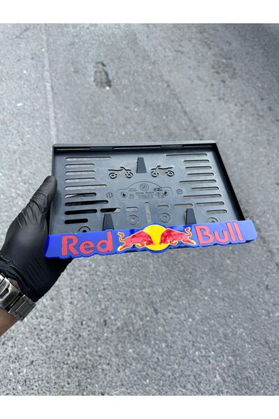 RSPLAKALIK Motor Pleksi Plakalık Redbull tema Uyumlu
